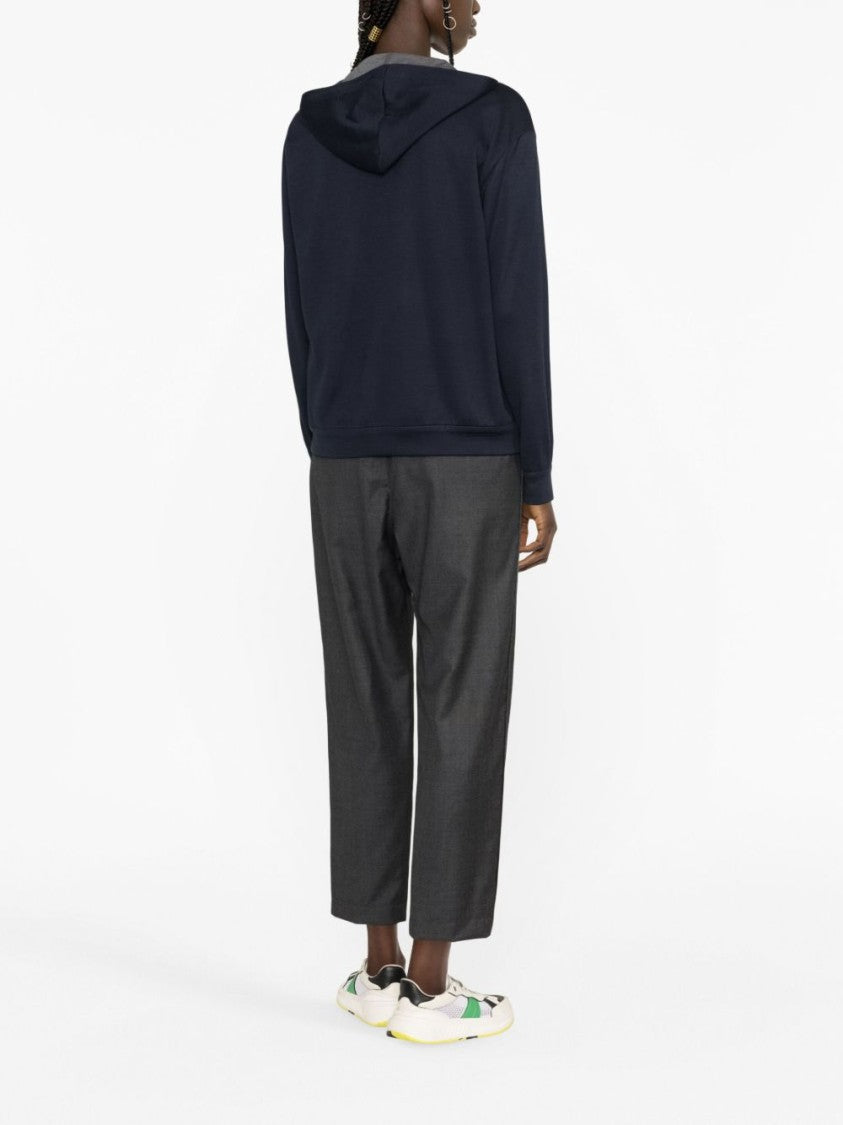 Brunello Cucinelli Cotton And Silk Sweatshirt