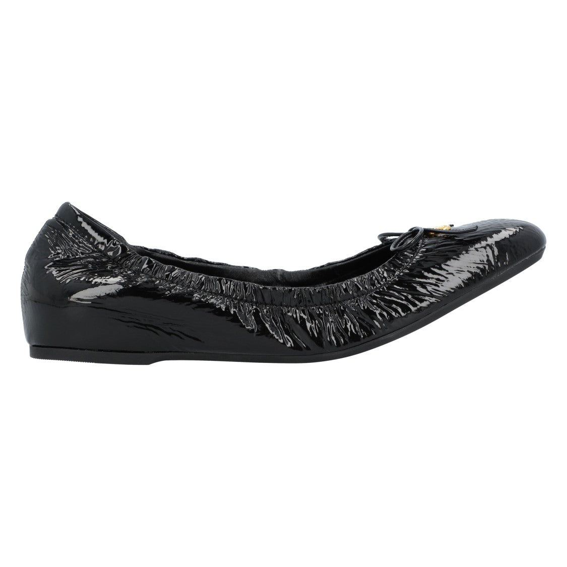 Valentino Vlogo Signature Ruched Slip-On Ballerina