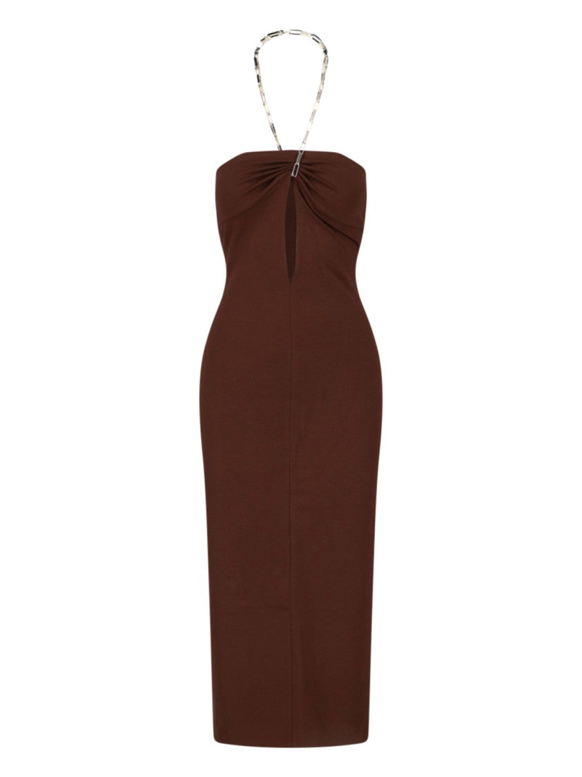 The Attico Chain Detail Dress
