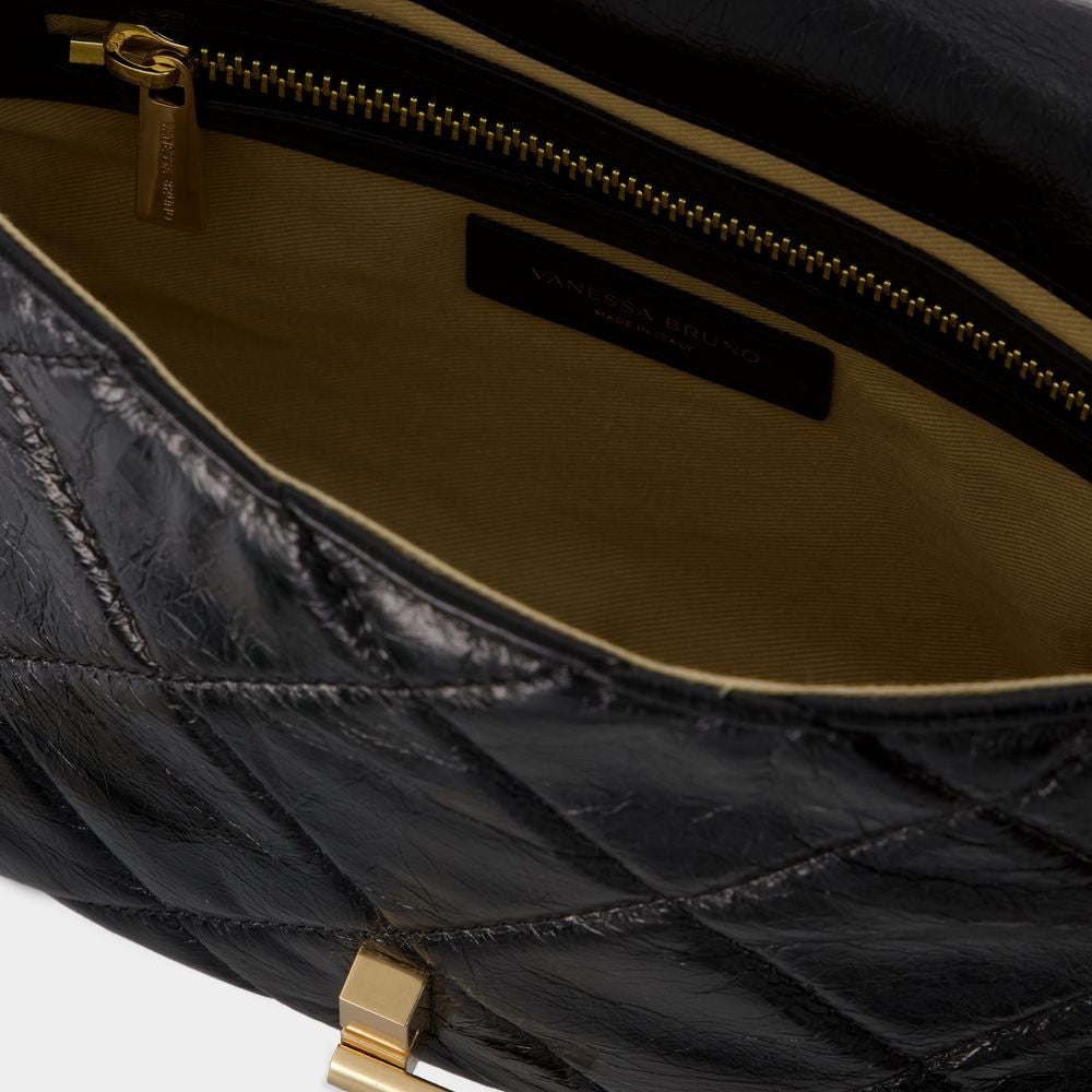 Vanessa Bruno Moon Mm Bag - Leather - Black