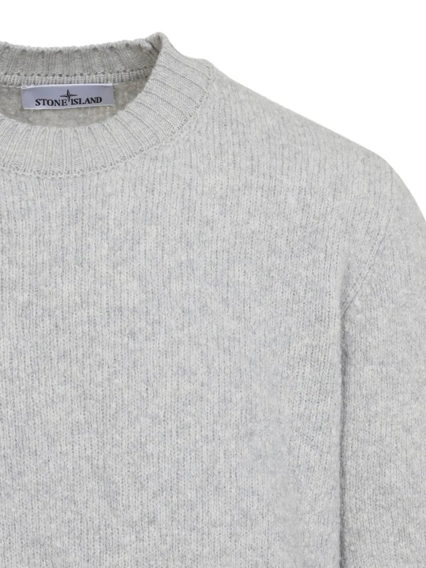 Stone Island Ribbed Crew-Neck Sweater