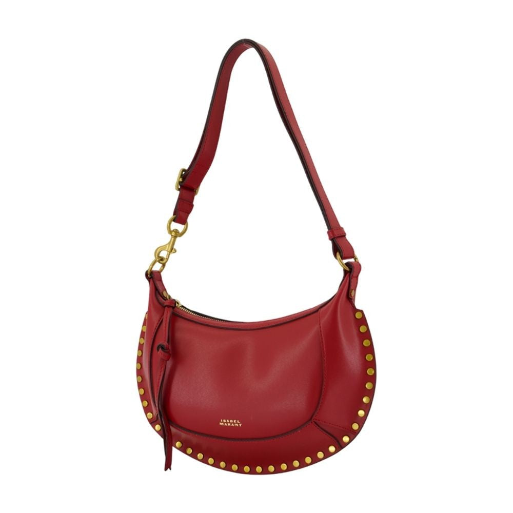 Isabel Marant Oskan Moon Ga Shoulder Bag - Leather - Red