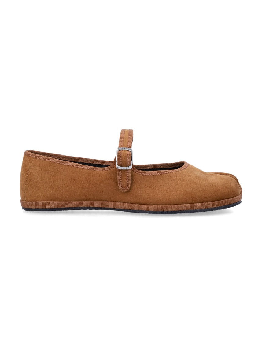 Drogheria Crivellini Fu-Tabi Mary Jane Suede Flats
