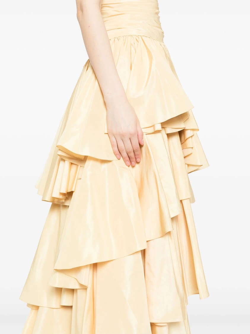 Saiid Kobeisy Layered Taffeta Dress