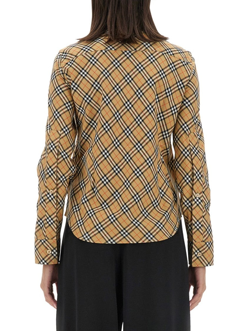 Burberry Slim-Fit Cotton Check Shirt