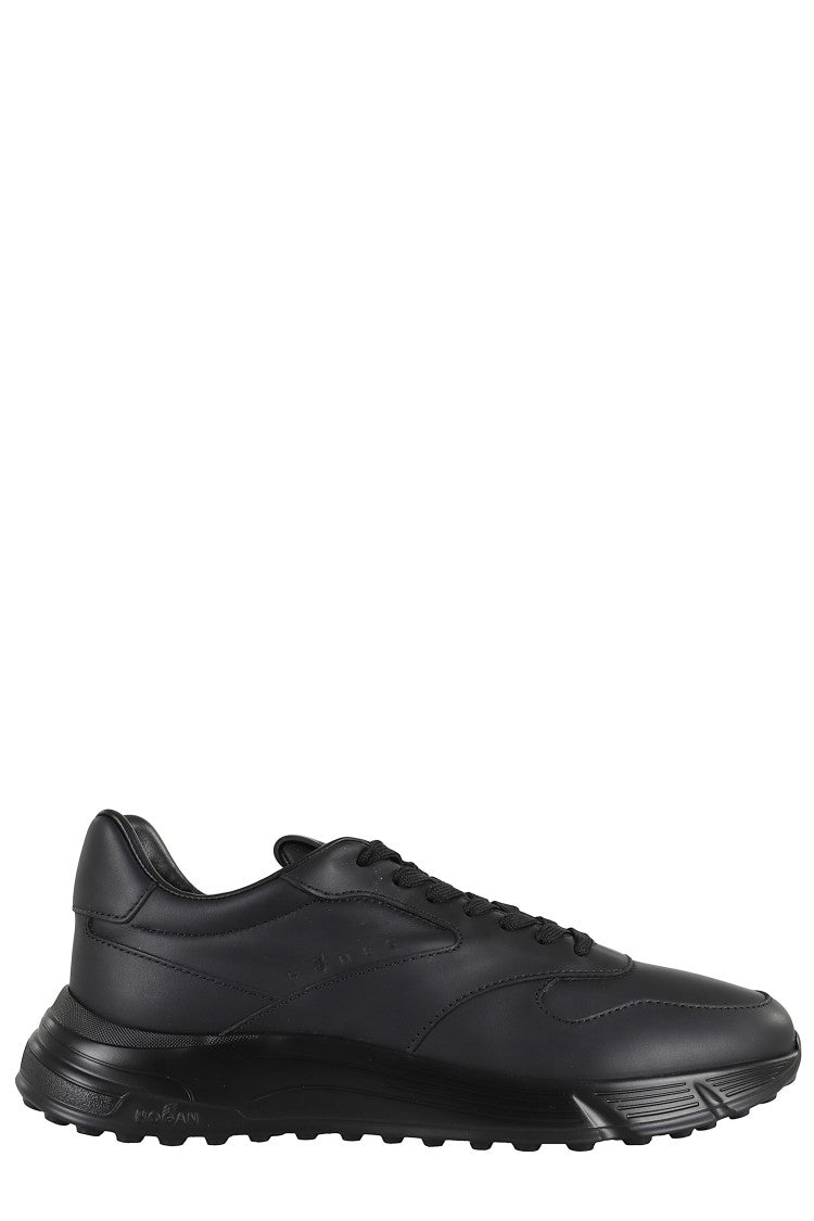 Hogan Hyperlight Lace-Up Sneakers With Distinctive Sole