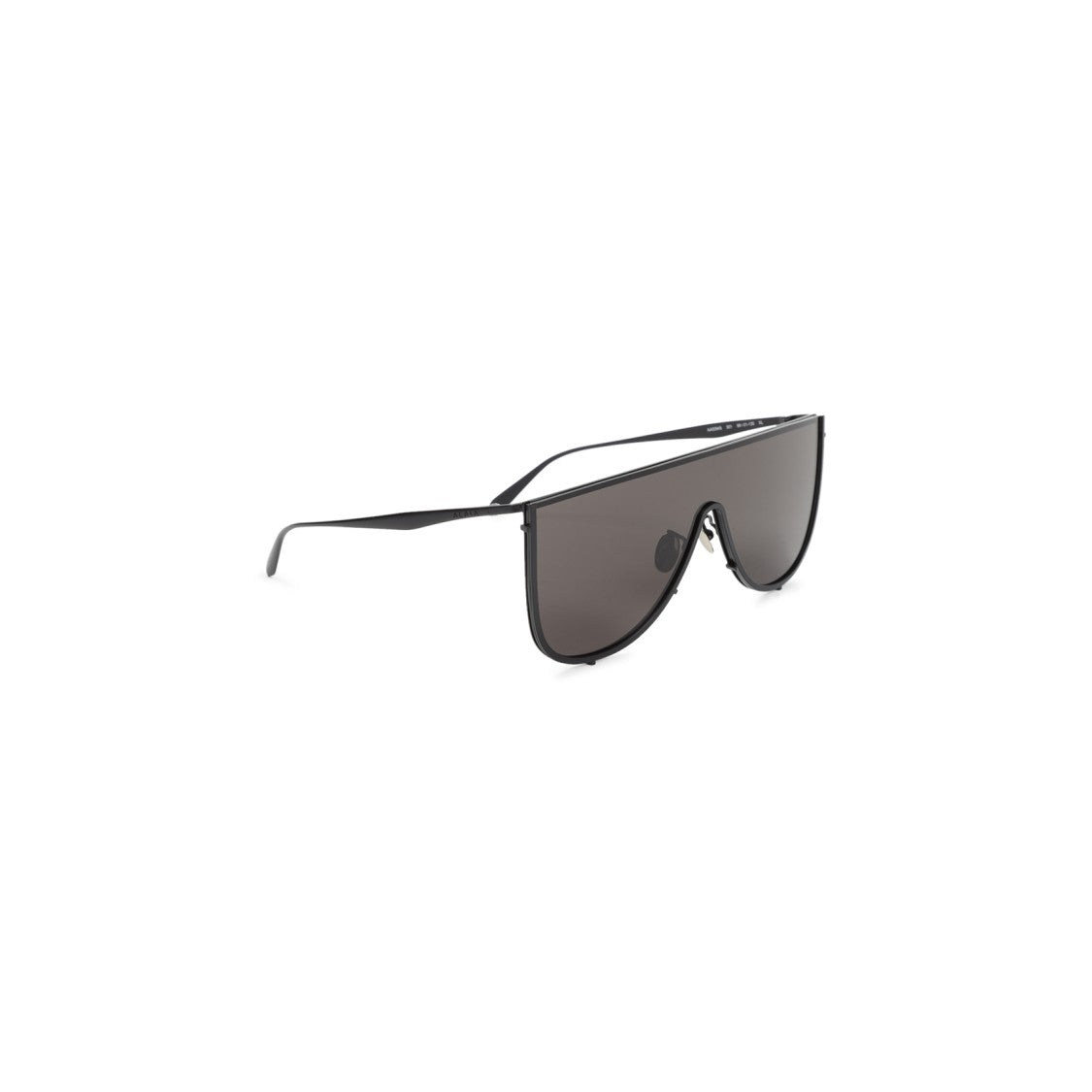 Alaïa Oversized Shield Sunglasses With Metal Frame