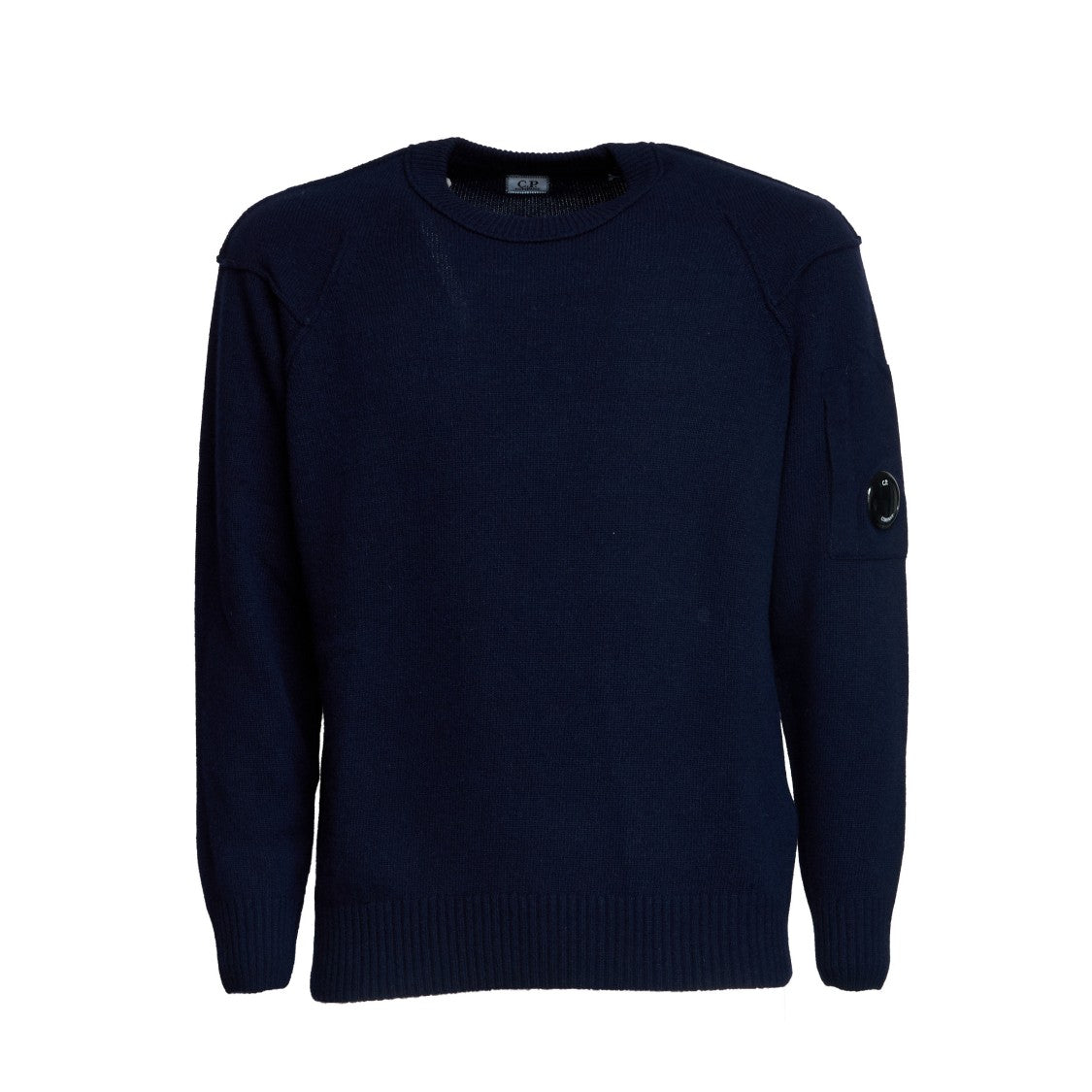 C.P. Company Crew Neck In Lambswool Grs Knit