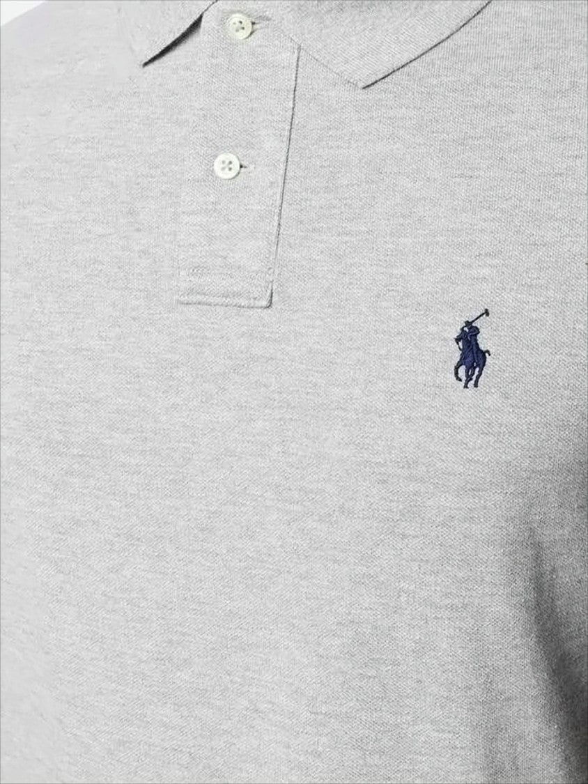 Polo Ralph Lauren Short-Sleeve Polo Shirt With Ribbed Collar And Embroidered Logo