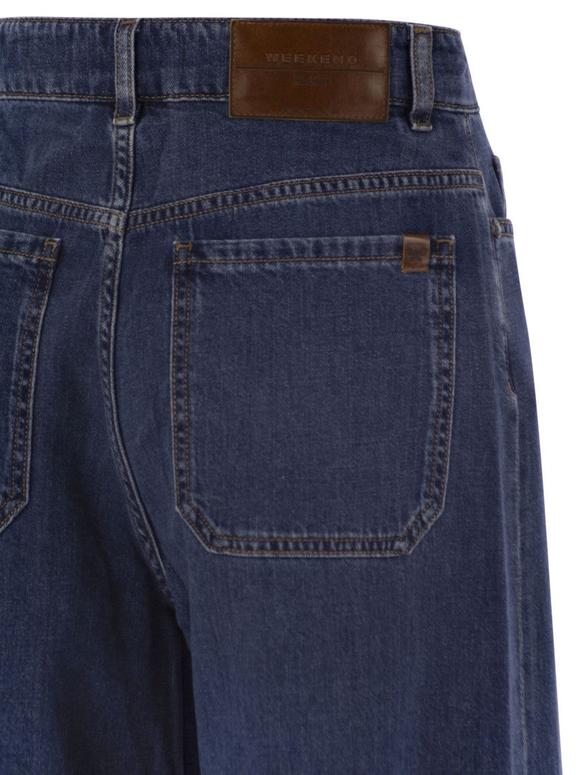 Max Mara Vega - Jeans Wide Leg In Denim