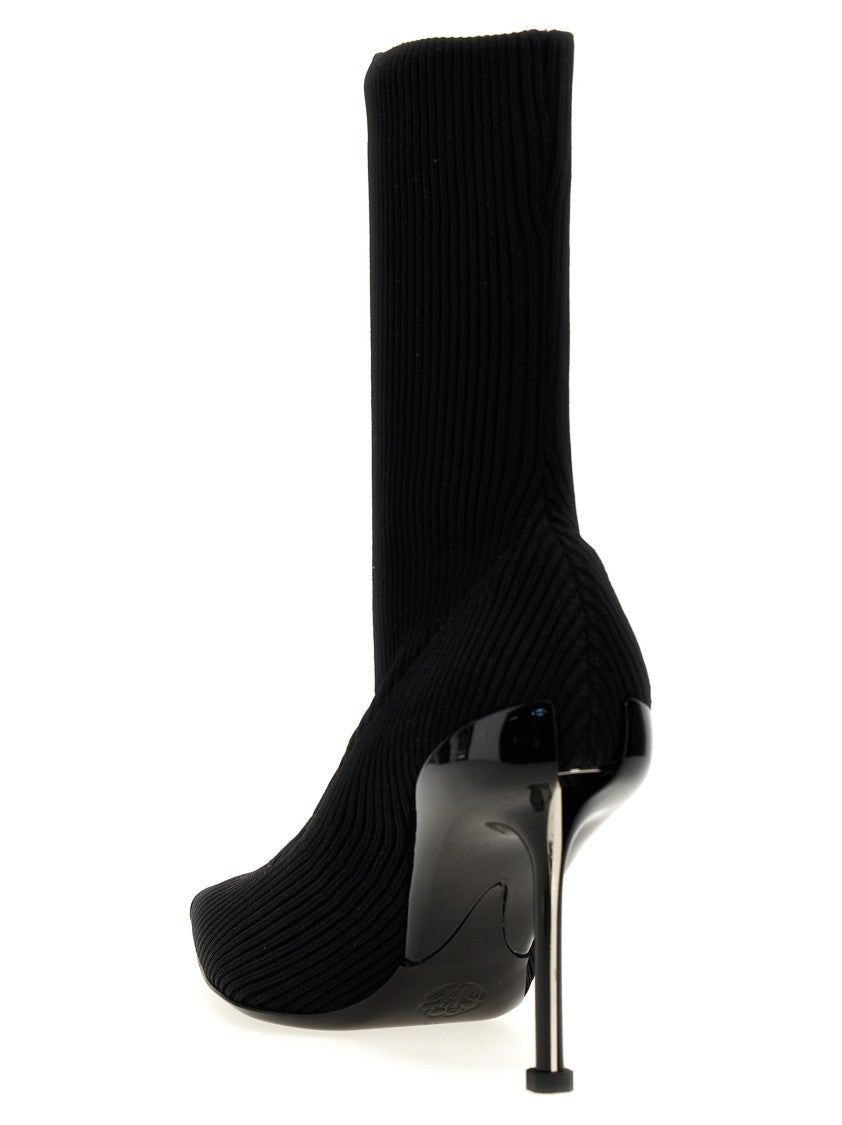 Mcqueen 'Slash' Ankle Boots