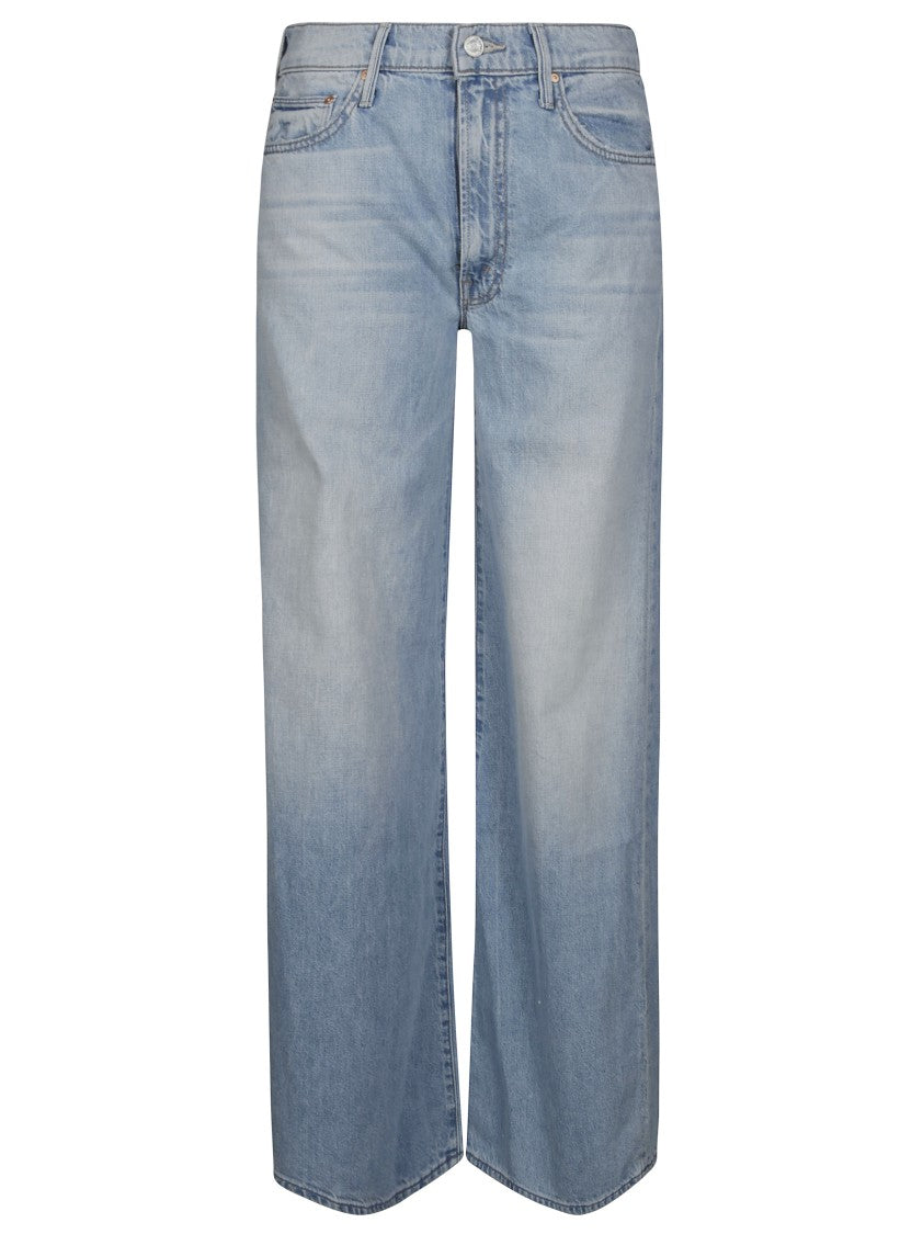 Mother The Undercover Light Wash Wide-Leg Jeans