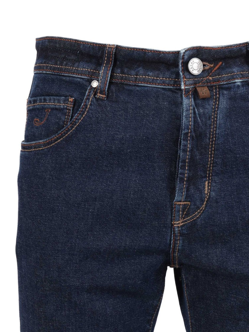 Jacob Cohen 5-Pkt Cropped Slim-Fit Pants Scott