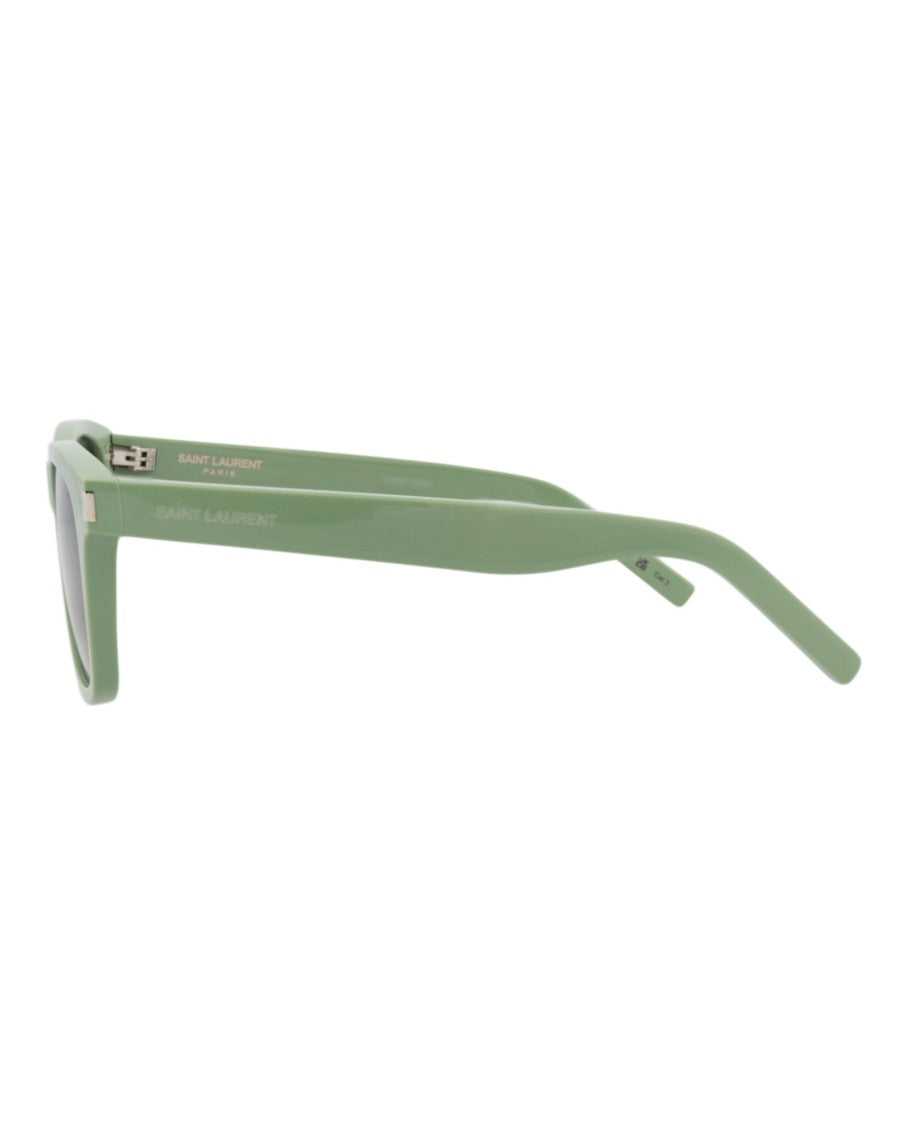 Saint Laurent Square-Frame Recycled Acetate Sunglasses