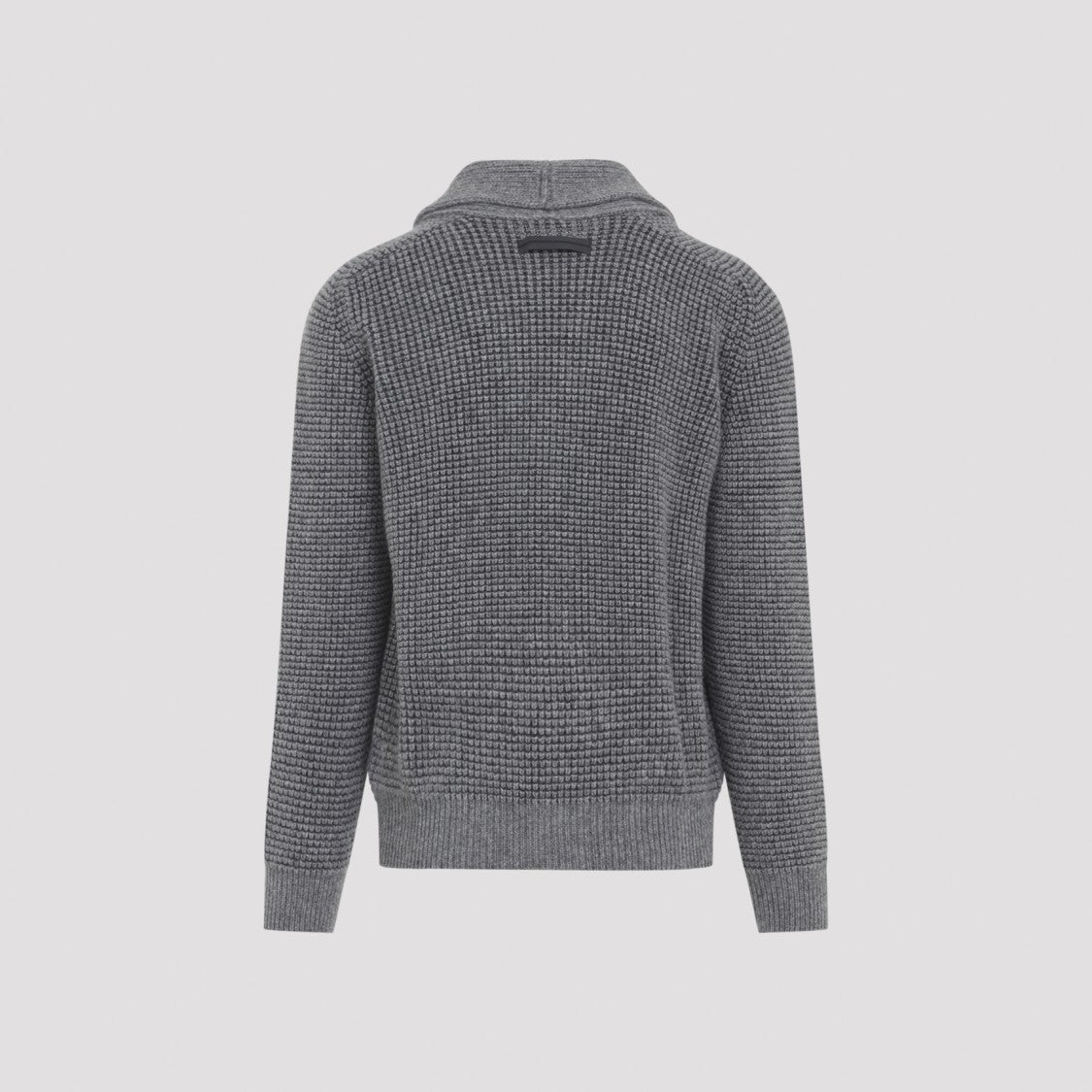 Zegna Textured Knit Cashmere-Mohair Cardigan