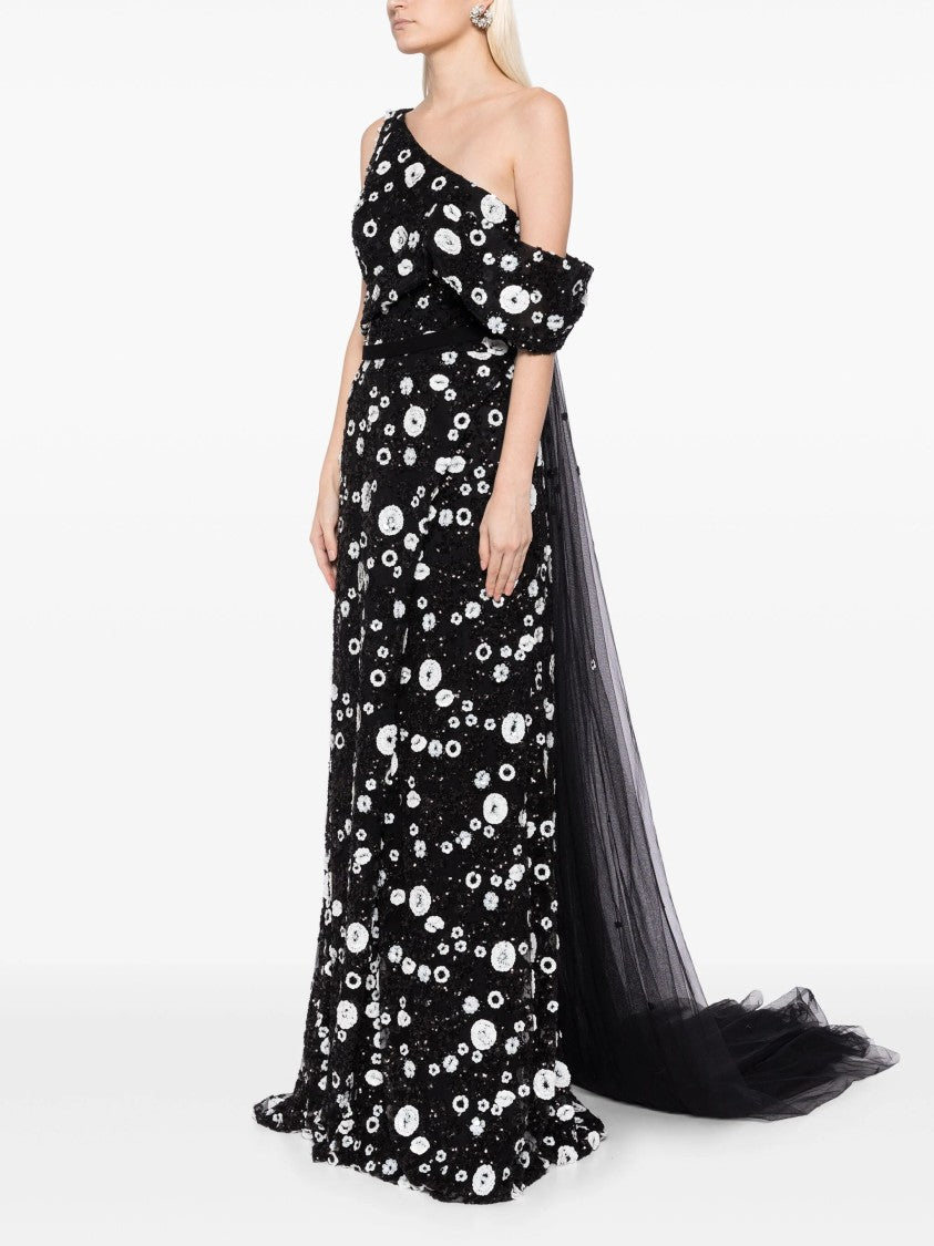 Saiid Kobeisy Tulle Dress, With Envelope Skirt