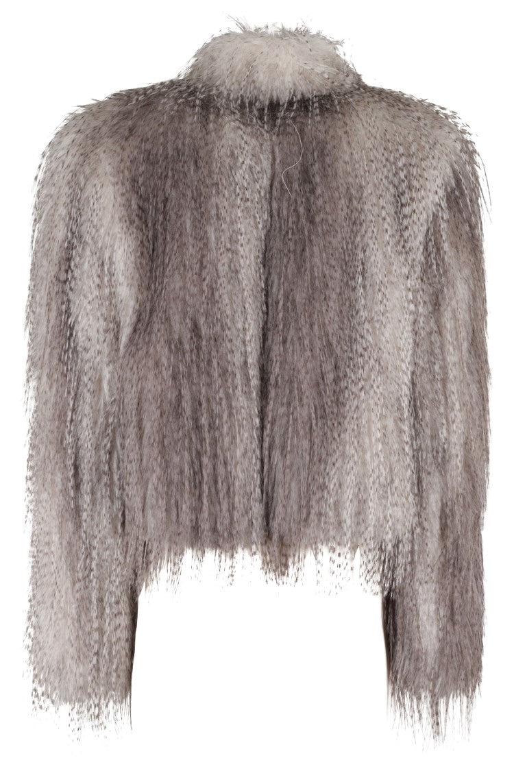 Giuseppe Di Morabito Short Faux Fur Jacket