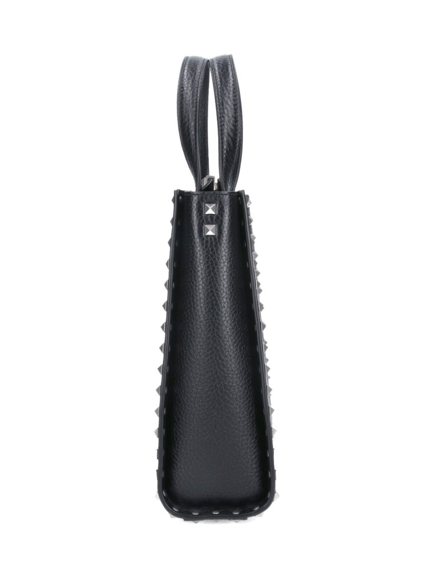 Valentino Garavani "Rockstud" Tote Bag – Black