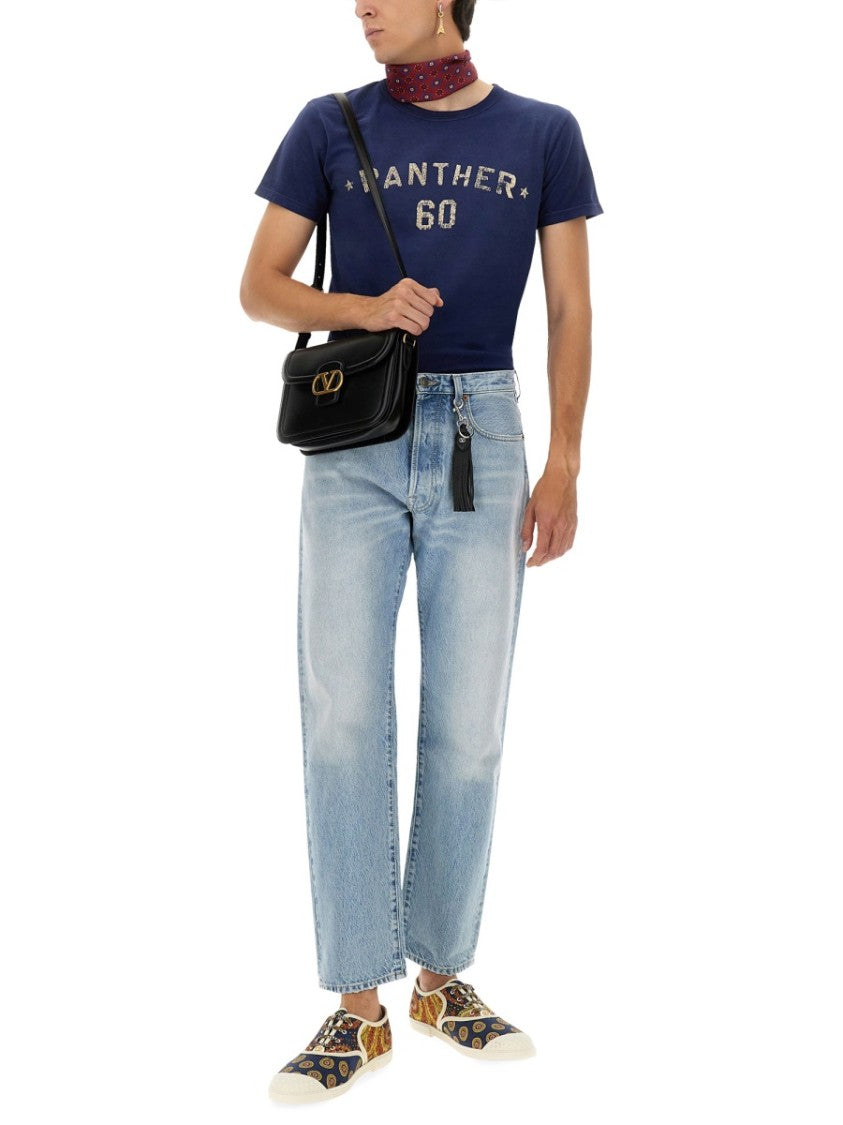 Valentino "Print And Patch T-Shirt