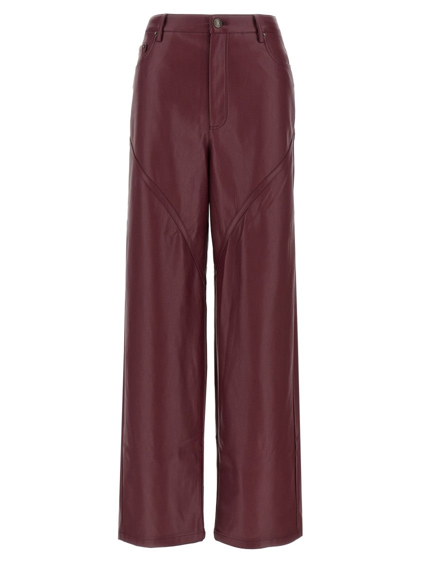 Rotate Birger Christensen 'Mid Waisted Piping' Pants