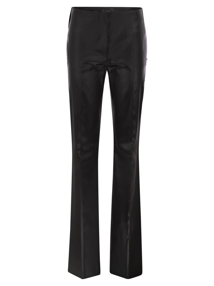 Sportmax Adepto - Satin Slim Fit Trousers