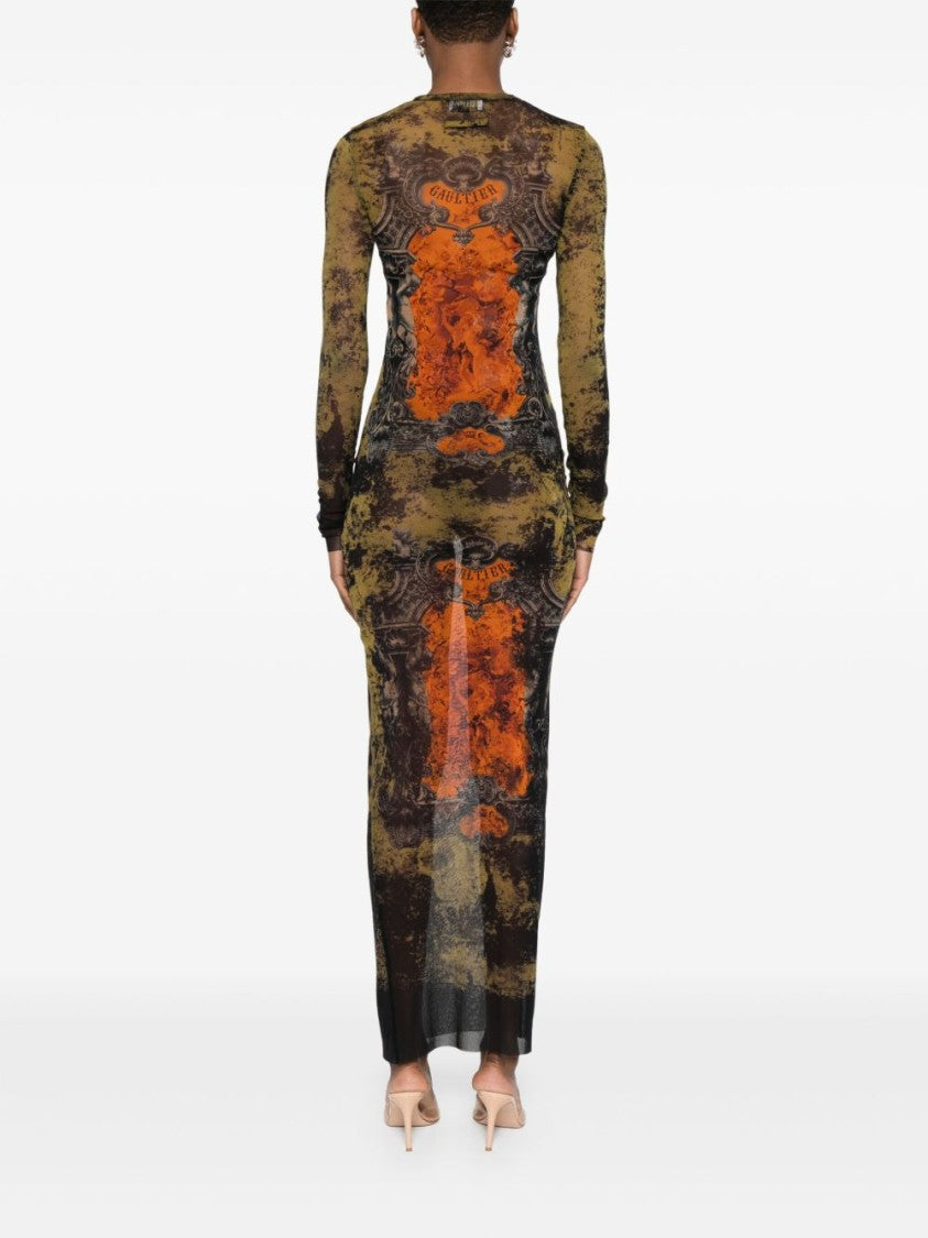 Jean Paul Gaultier Mèdaillon Long Dress