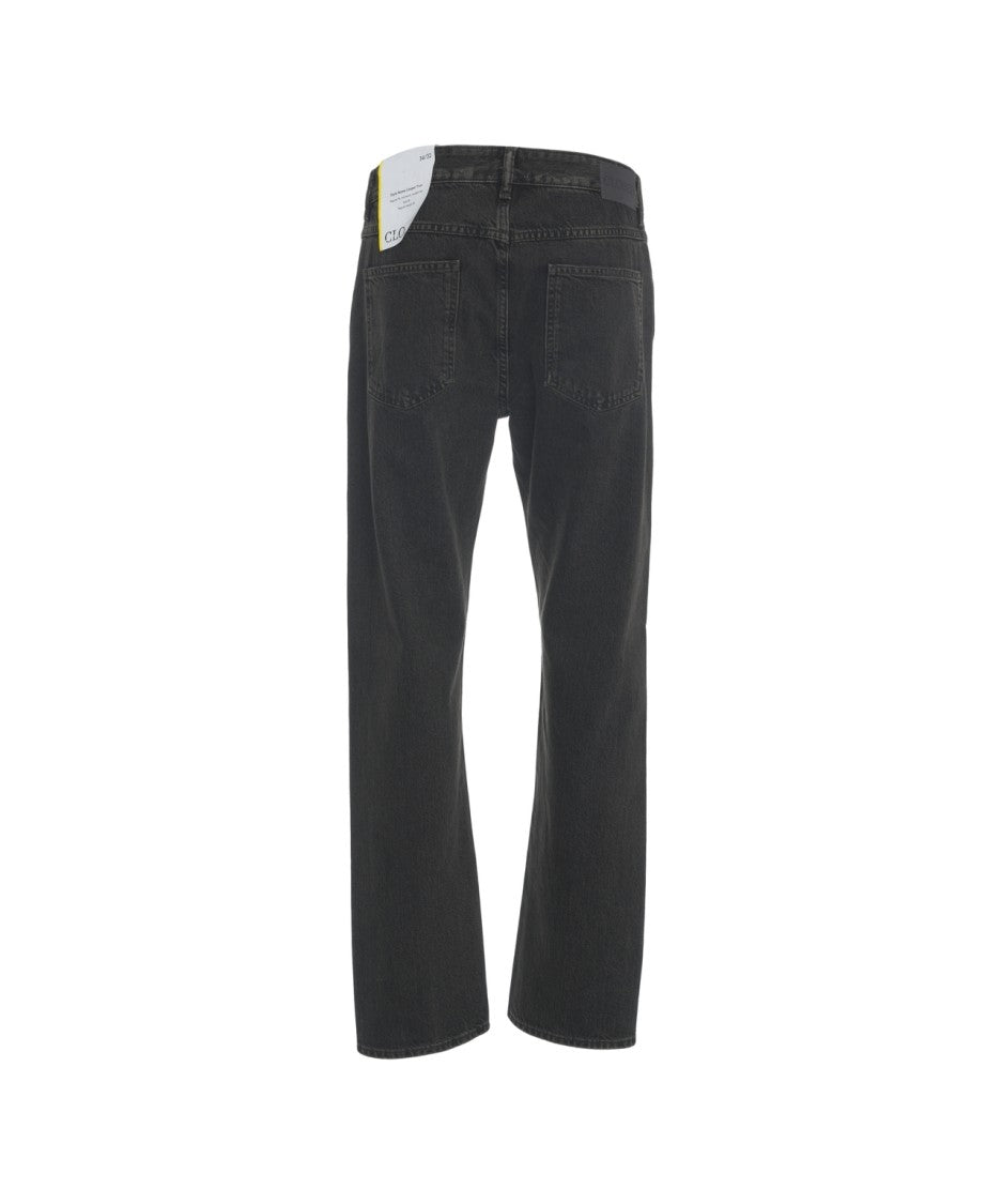 Closed Timeless Straight-Cut Denim Jeans With Five-Pocket Design