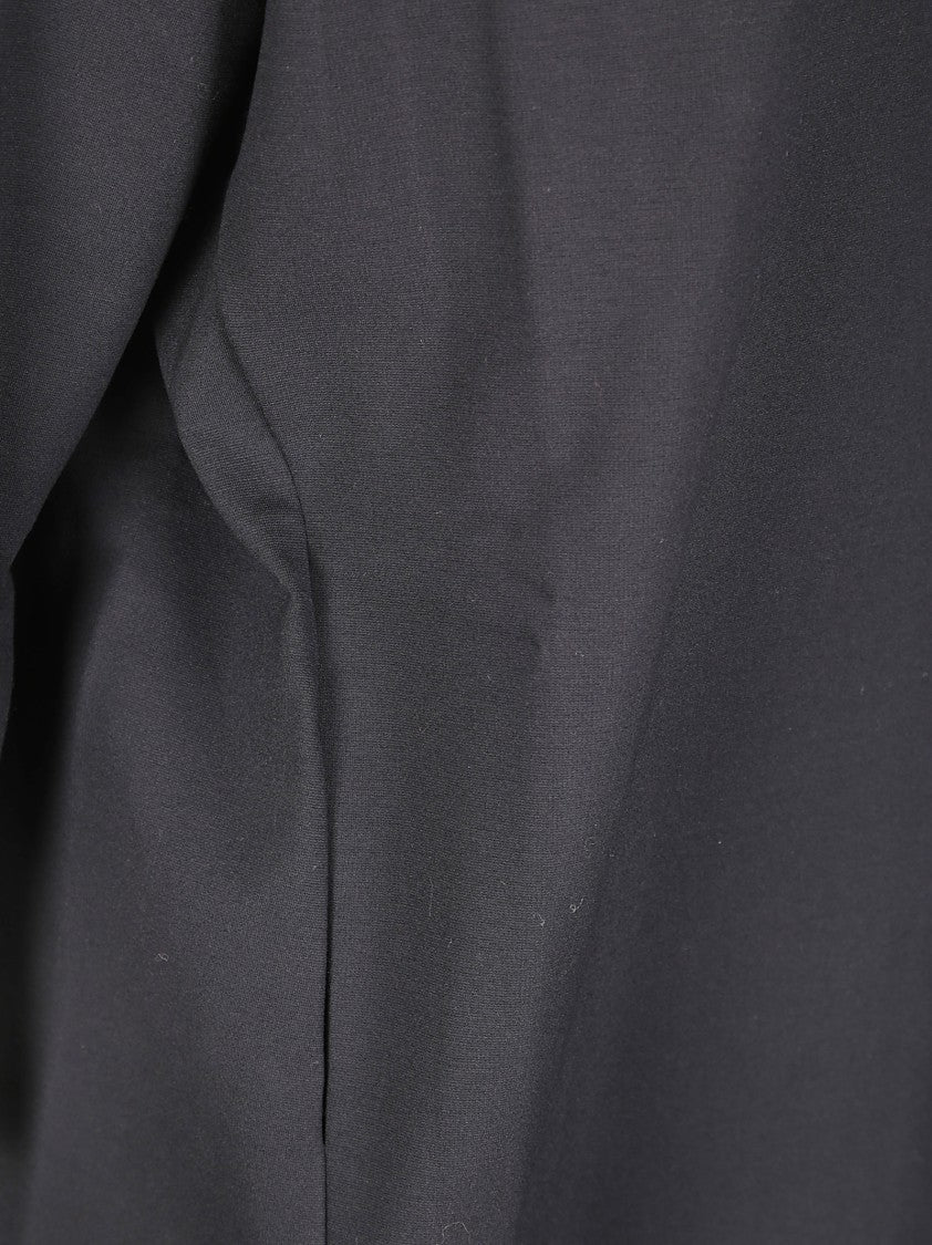 Stefano Mortari Fitted Boat Neck Maxi Dress