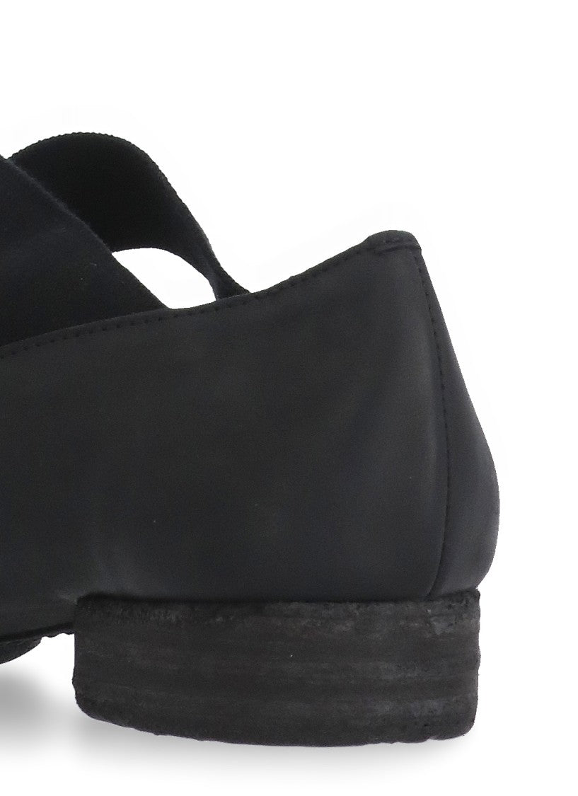 Uma Wang Leather Ballet Shoes