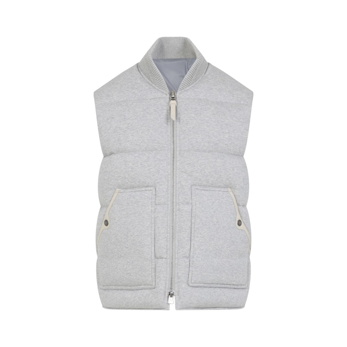 Tom Ford Gray Padded Cotton Gilet
