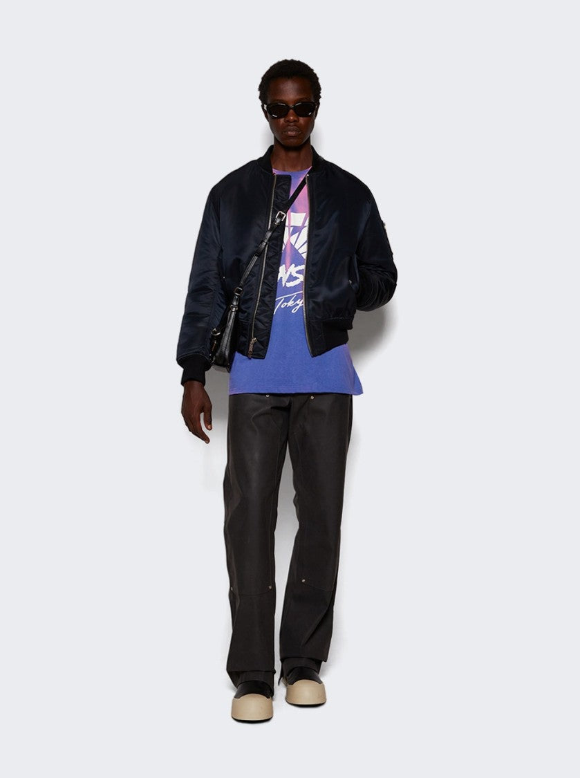 Rensuke Tokyo Graphic Loose Tee Royal Blue