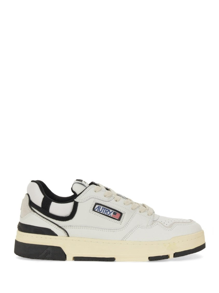 Autry Classic Low-Top Sneakers With Cow Leather And Suede Accents