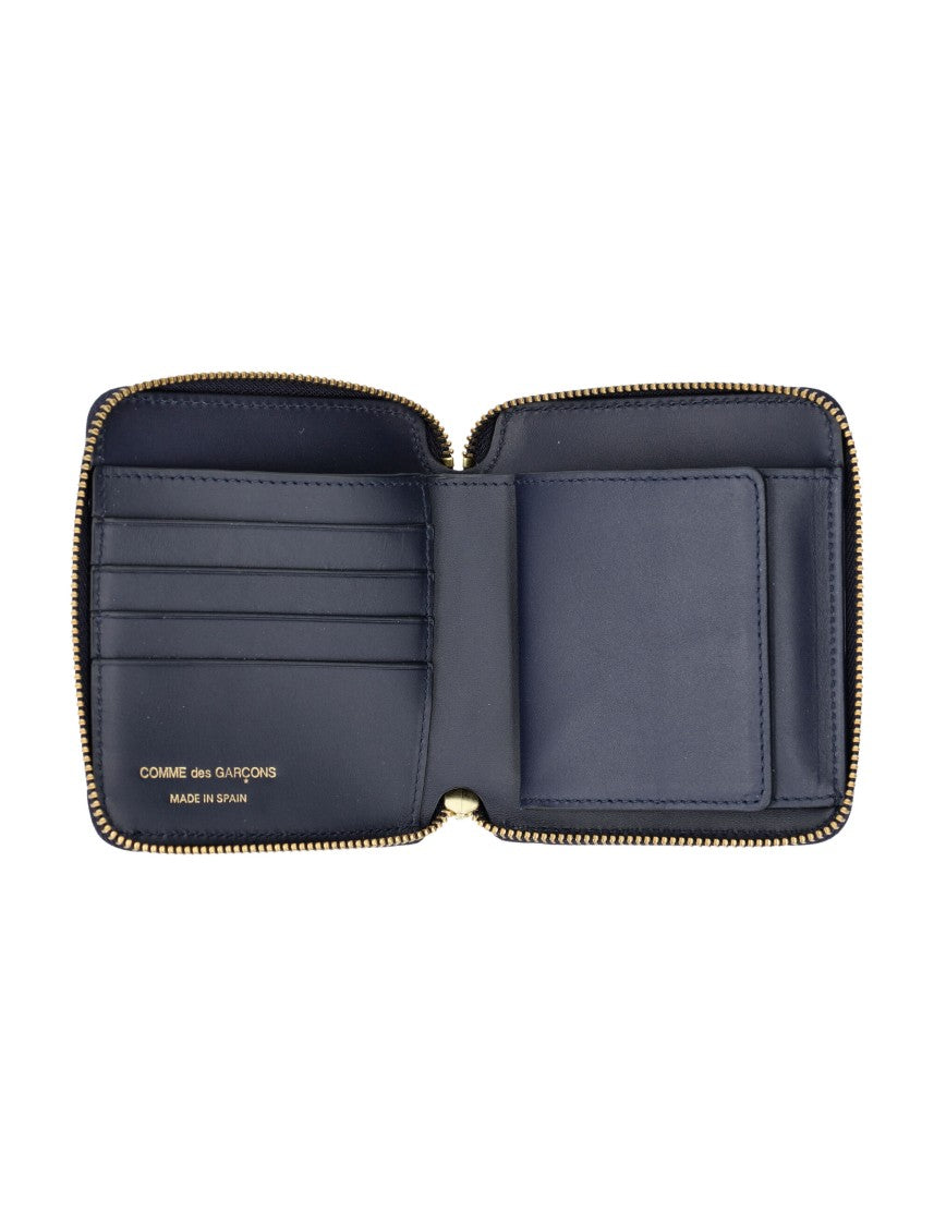 Comme Des Garçons Classic Vertical Wallet Zip Around