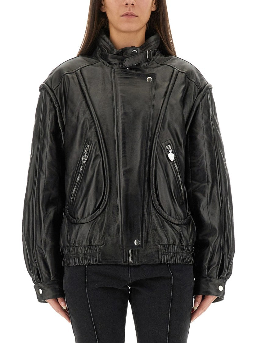 Isabel Marant Leather "Carole" Jacket