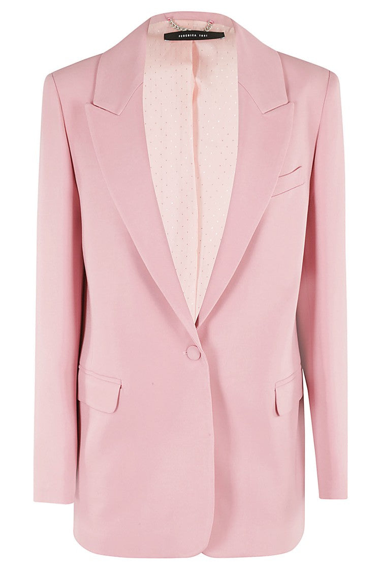 Federica Tosi Peaked Lapel Blazer