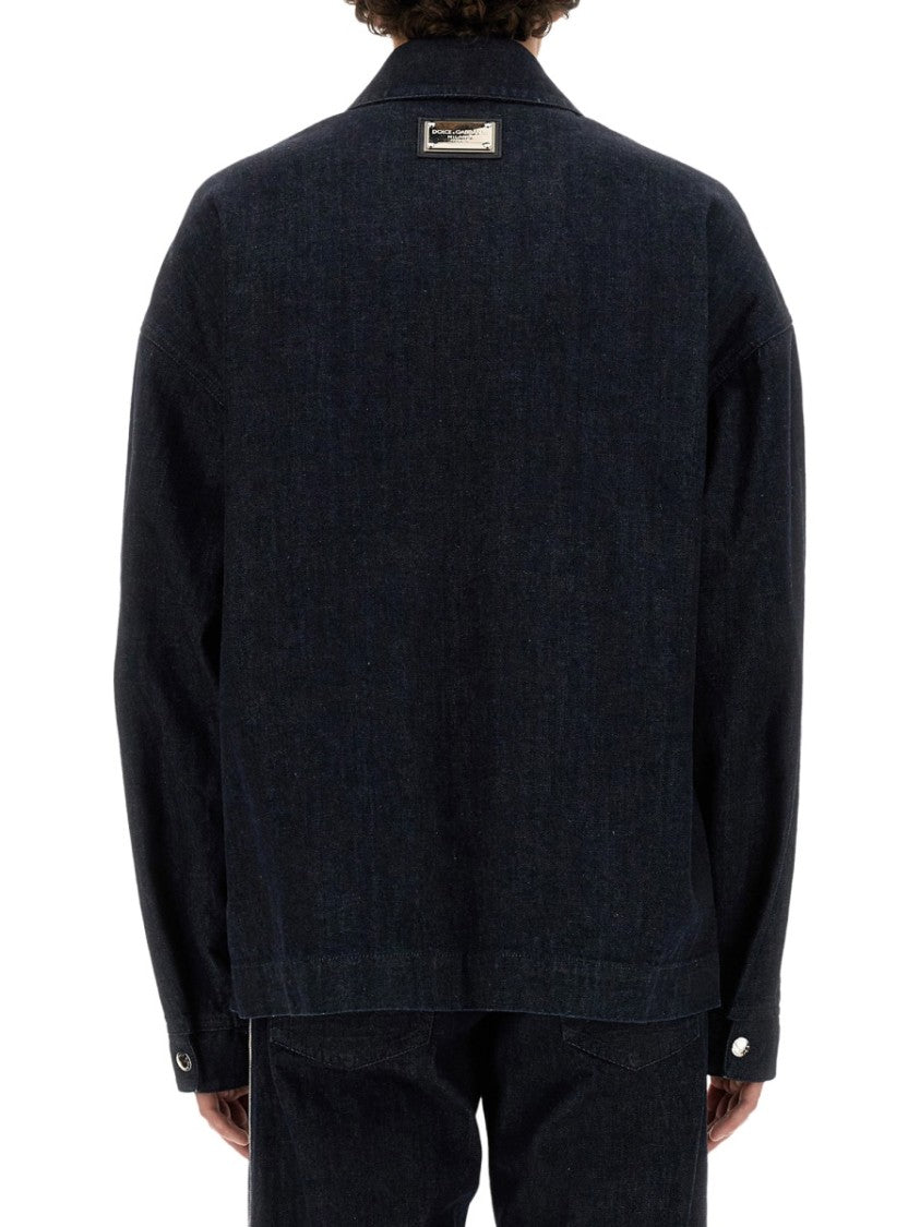 Dolce & Gabbana Selvedge Denim Blouson
