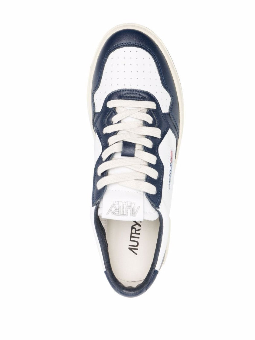 Autry Autry Sneakers With Cow Leather And Design