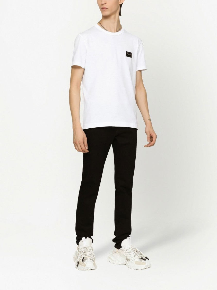 Dolce & Gabbana Short Sleeve Crew Neck T-Shirt