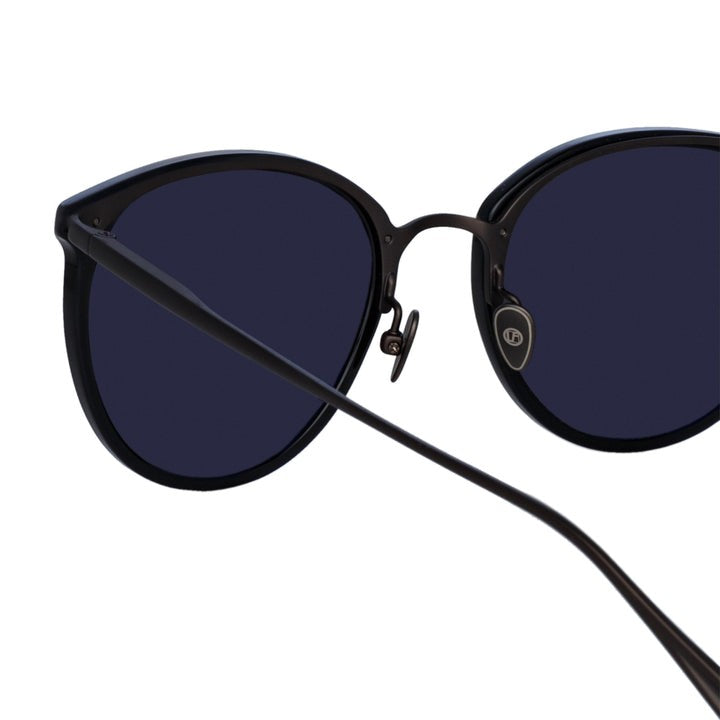 Linda Farrow Calthorpe Oval Sunglasses In B