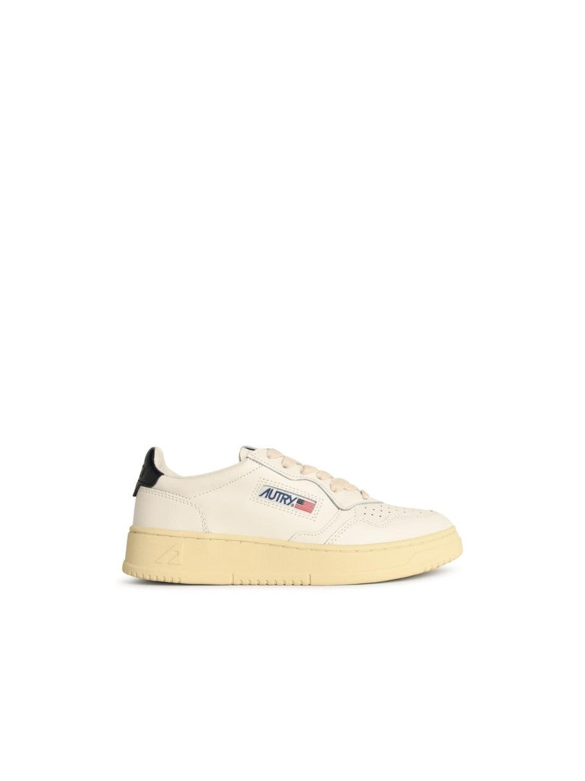Autry White Leather Medalist Sneakers