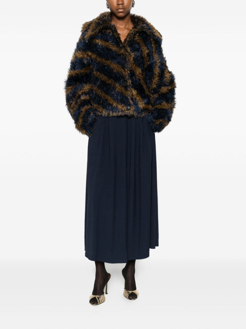 Forte Forte Midi Skirt With Structured Waistband