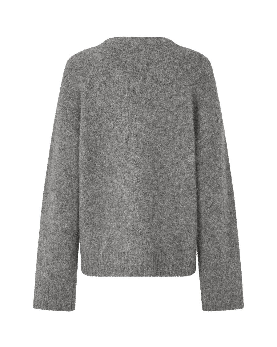 Samsøe Samsøe Sajeanne Cardigan 15425 Iron Gate