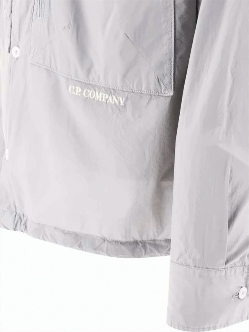 C.P. Company Lightweight Button-Up Jacket With Functional Pockets