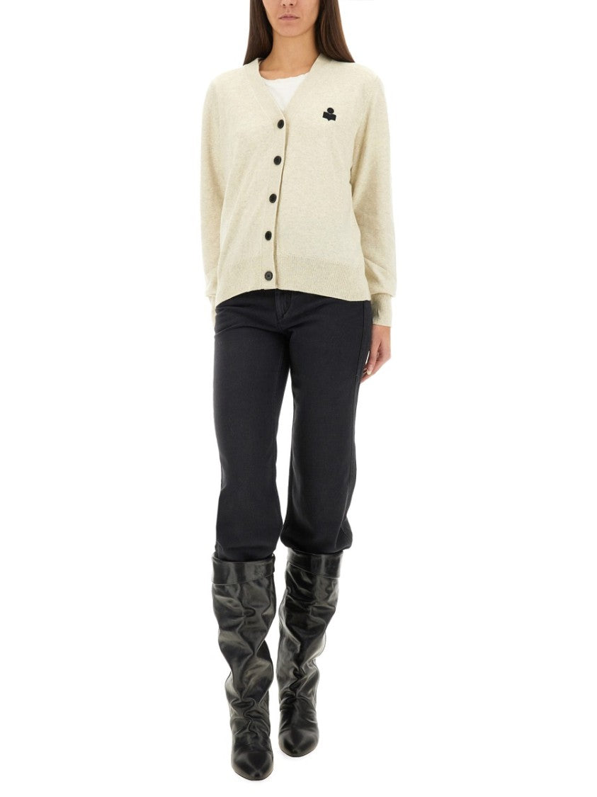 Isabel Marant Étoile "Karin" Cardigan With Logo