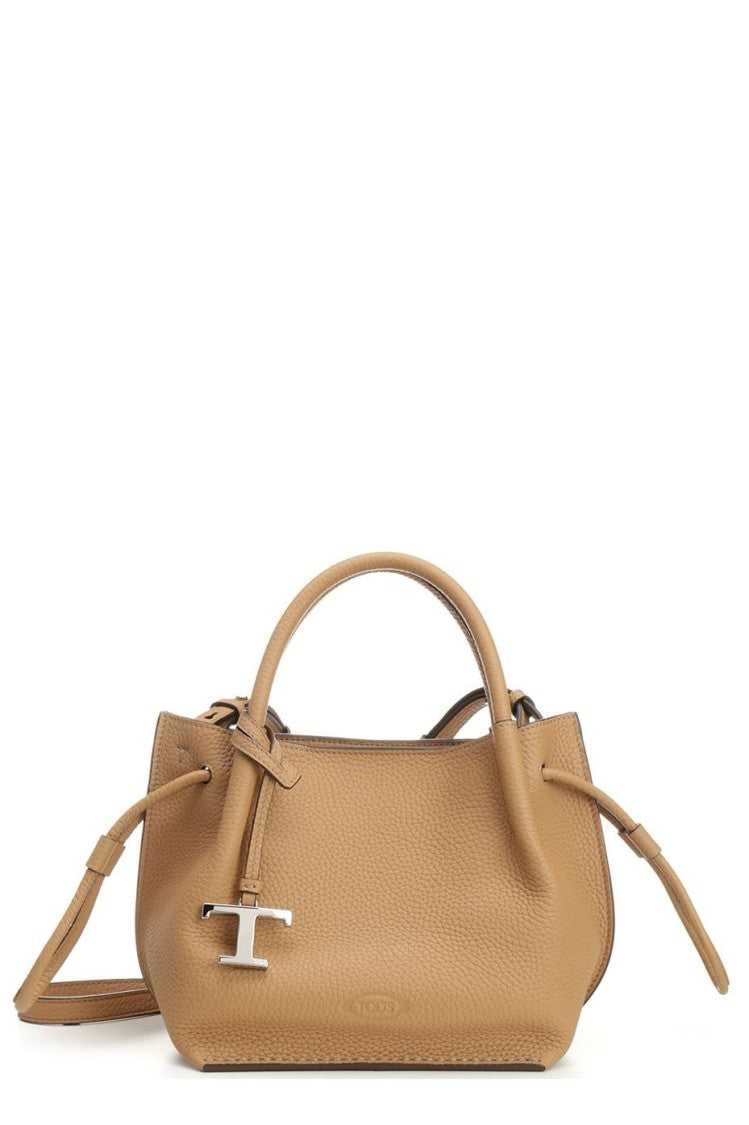 Tod's Structured Black Handbag With Minimalist Design