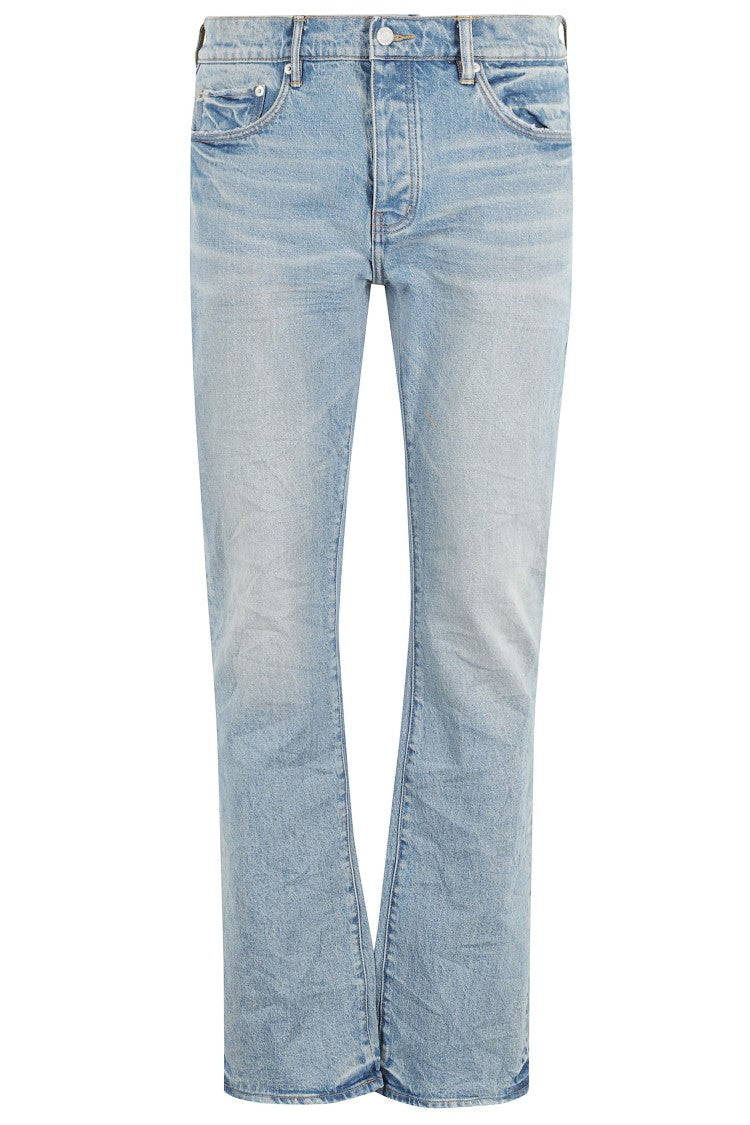 Purple Brand Indigo Flared Jeans With Classic Five-Pocket Design