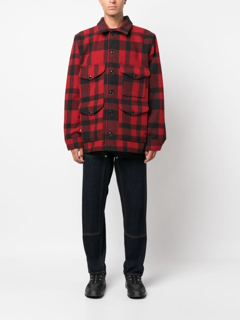 Filson Mackinaw Wool Plaid Print Jacket