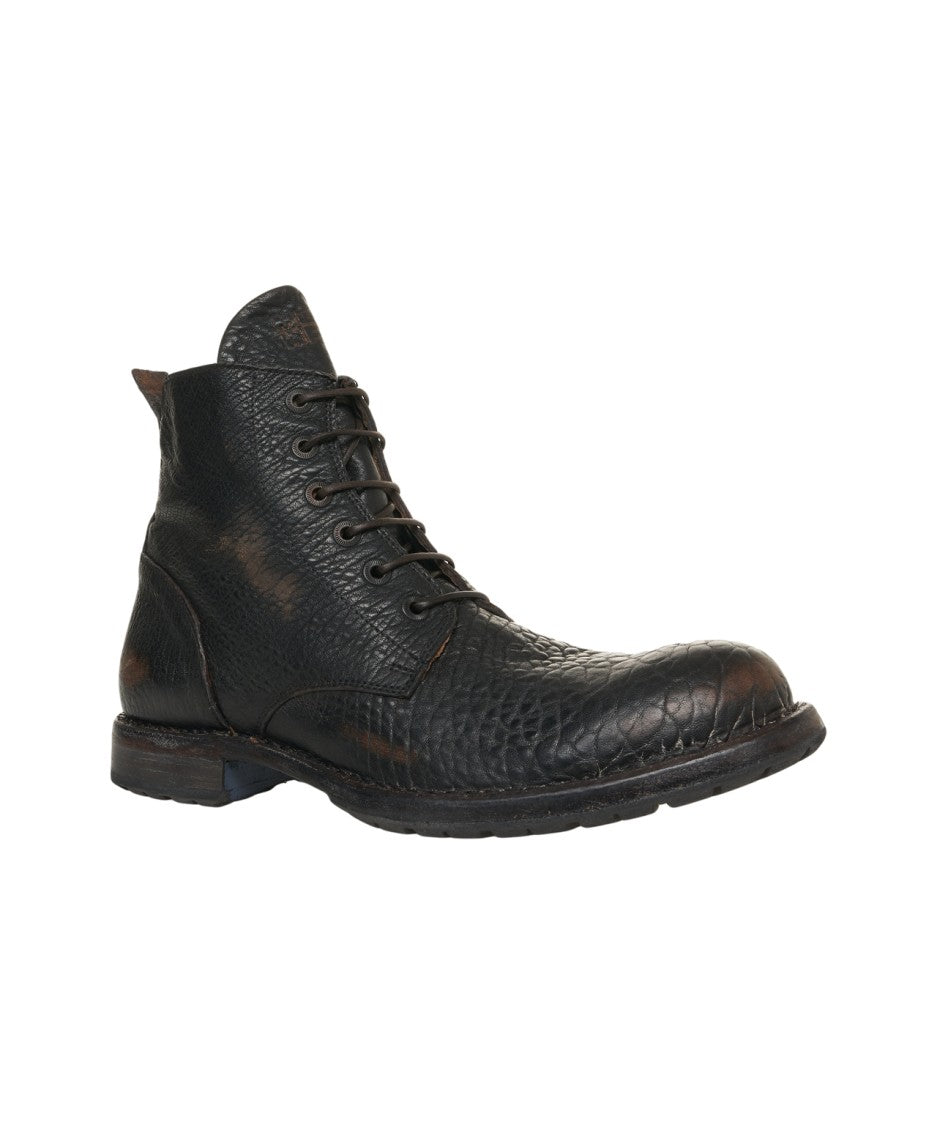 Moma Hammered Leather Boots