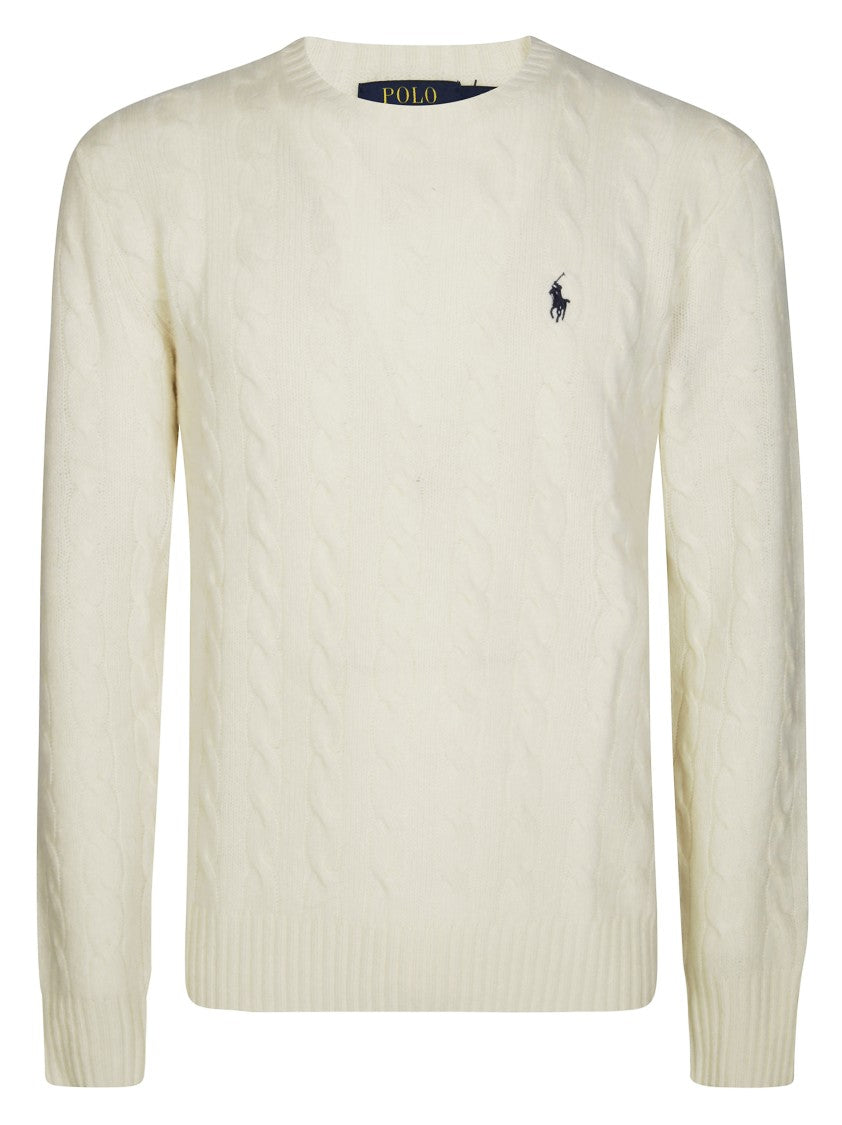 Polo Ralph Lauren Cable-Knit Sweater With Crew Neckline