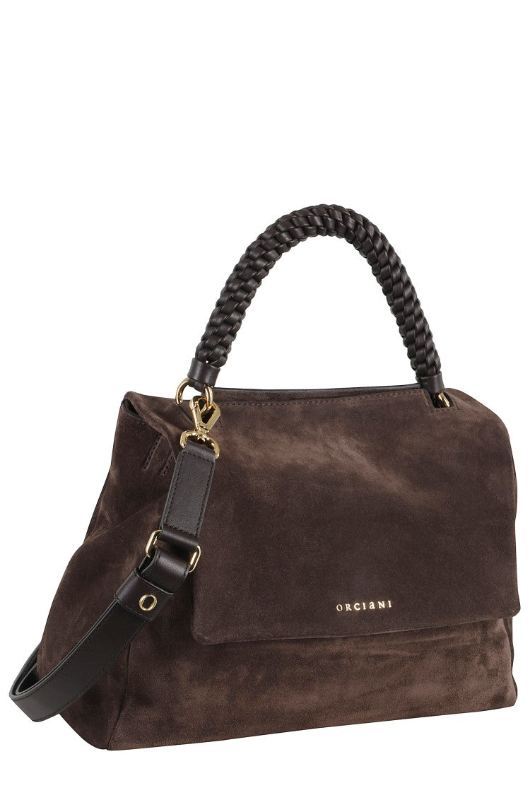 Orciani Medium Soft Bag With Braided Handle